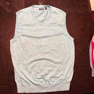 Izod Medium Turquoise Sweater Vest